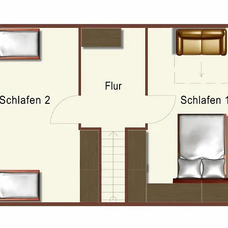 펜션 Blockhouse In The Fuchsbau,